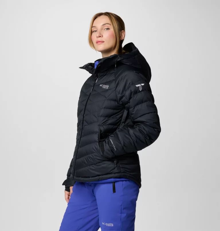 Black Columbia Roaring Fork™ II Women Down Jackets | OAFEKP-029