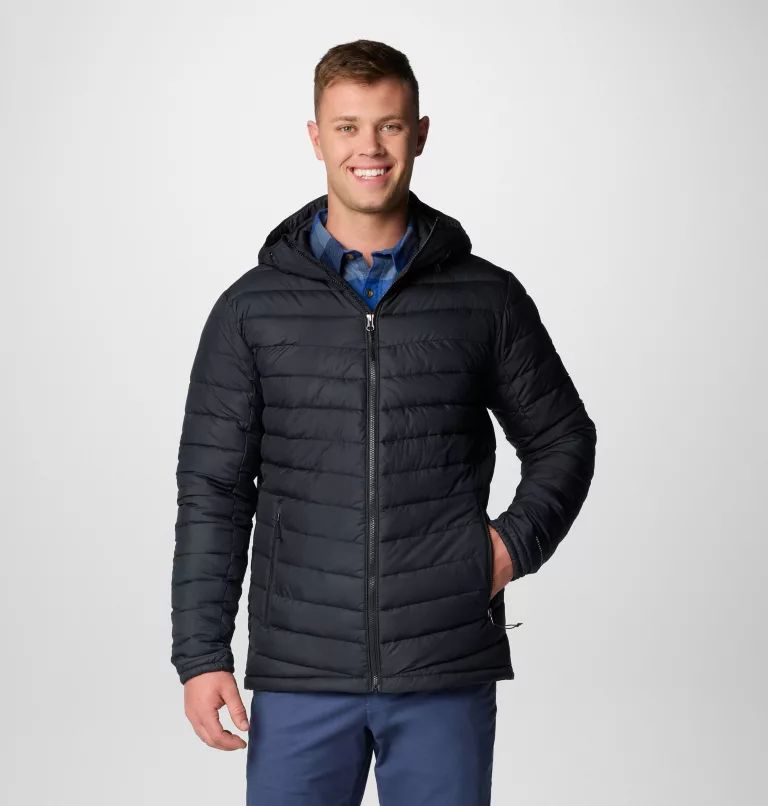 Black Columbia Slope Edge™ II Men Hooded Jackets | RNUPIJ-036