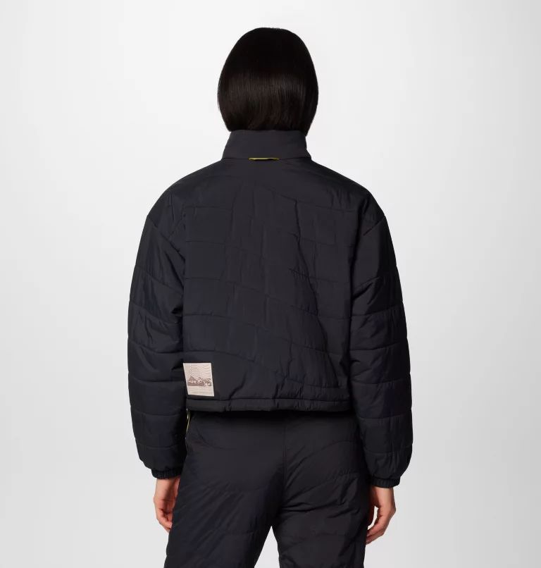 Black Columbia Wallowa™ Insulated Cropped Women Jackets | XBITPG-352