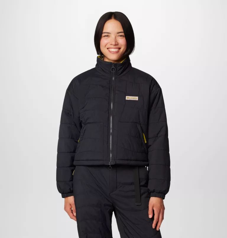 Black Columbia Wallowa™ Insulated Cropped Women Jackets | XBITPG-352