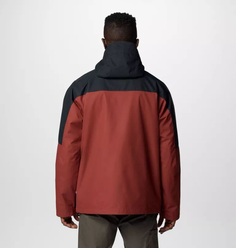 Black / Red Columbia Hikebound™ II Interchange Men Insulated Jackets | FWTOCJ-254