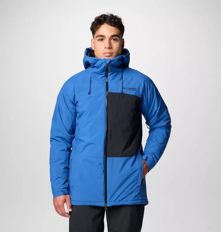 Blue Columbia District™ III Men Winter Jackets | QBFNMP-892