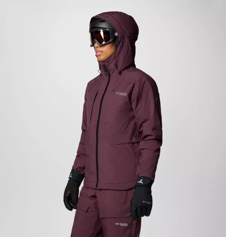 Burgundy Columbia Highland Summit™ II Insulated Women Hooded Jackets | QWBOVG-647