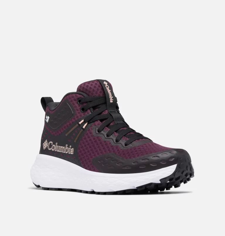 Burgundy Columbia Konos™ TRS OutDry™ Mid Women Sneakers | OFKYHP-146