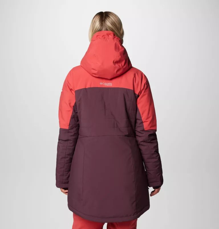 Burgundy Columbia Mount Bindo™ IV Insulated Women Jackets | FHSYOE-015