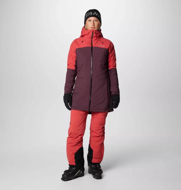 Burgundy Columbia Mount Bindo™ IV Insulated Women Jackets | FHSYOE-015