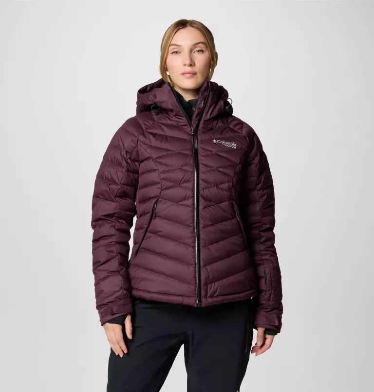 Burgundy Columbia Roaring Fork™ II Women Down Jackets | BNHCEW-385