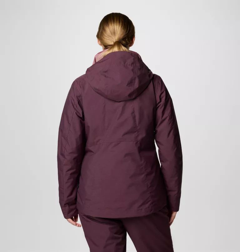 Burgundy Columbia Whirlibird™ V Interchang Women Down Jackets | ACOFNH-794