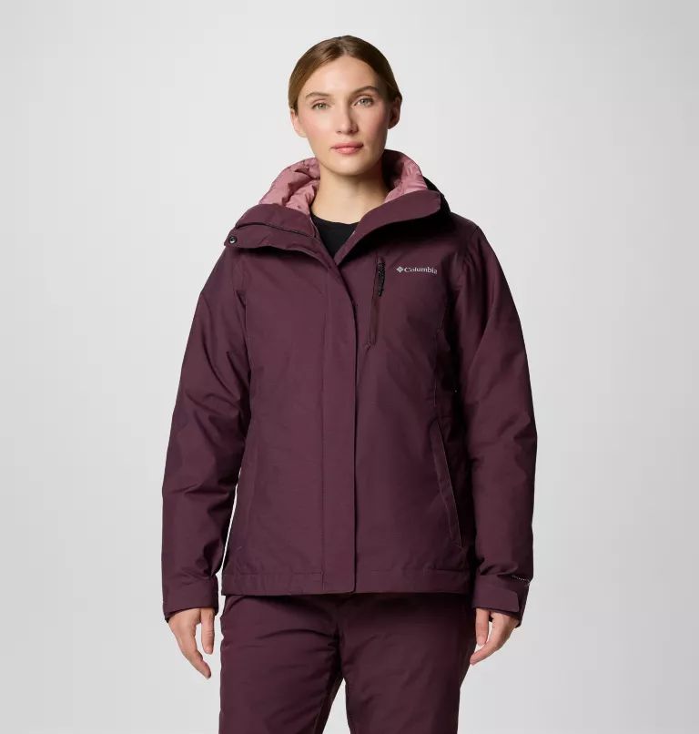 Burgundy Columbia Whirlibird™ V Interchang Women Down Jackets | ACOFNH-794