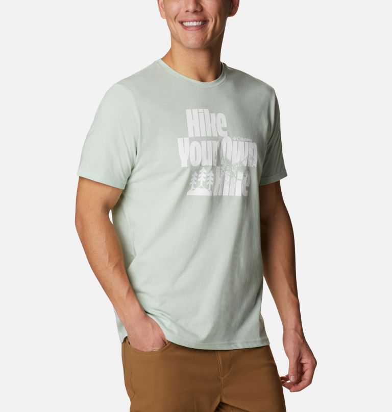 Columbia Alpine Way Men T-Shirts | TXAEPK-745