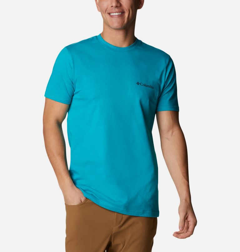 Columbia Backpacking Men T-Shirts | RDNTMY-630