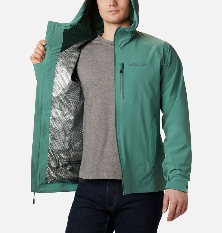 Columbia Beacon Trail Men Rain Jackets | NMHPJQ-354