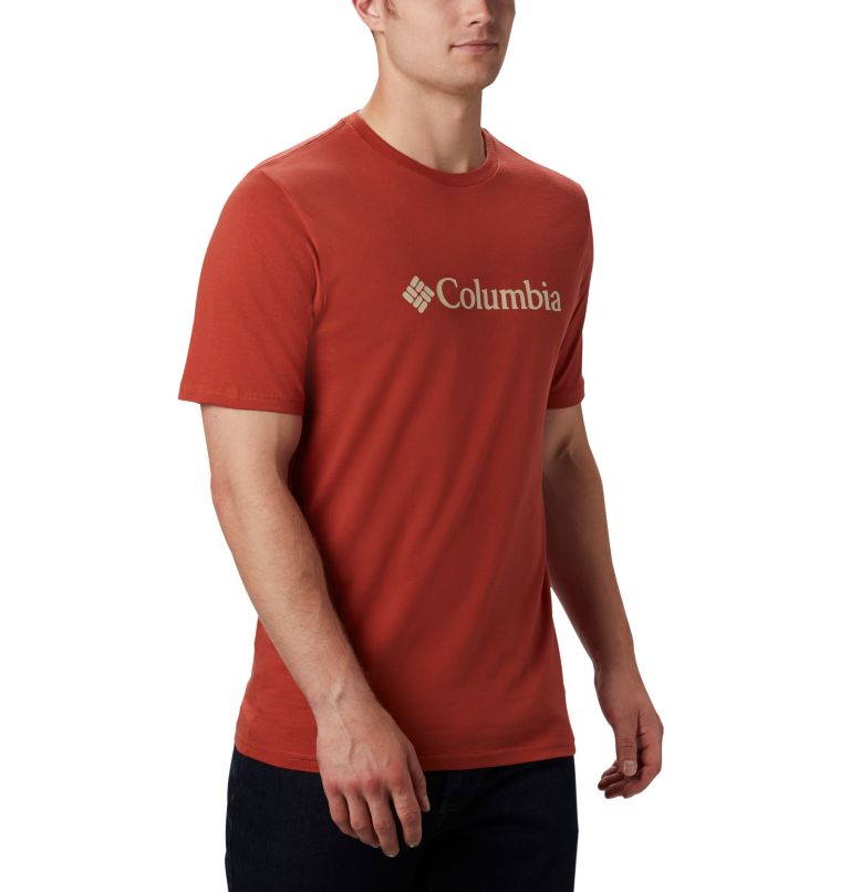 Columbia CSC Basic Logo Men T-Shirts | PXIVRW-032