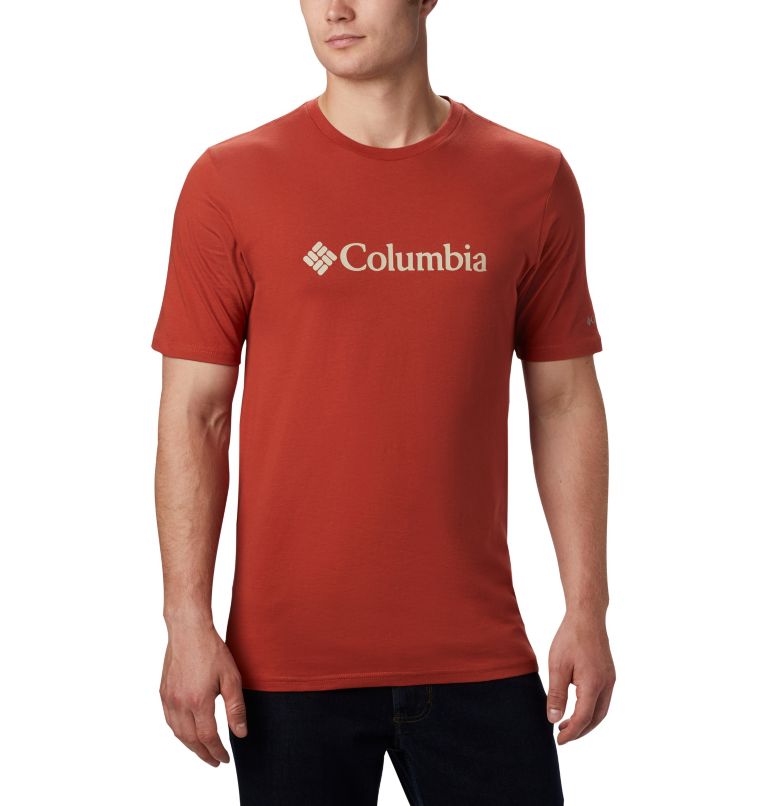 Columbia CSC Basic Logo Men T-Shirts | PXIVRW-032