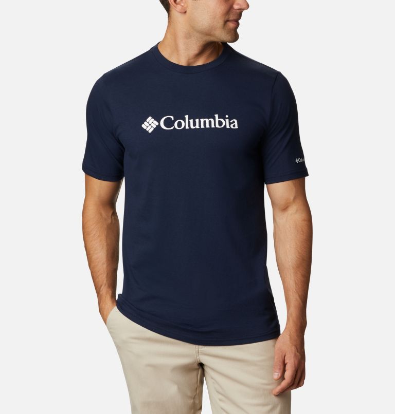 Columbia CSC Basic Logo Men T-Shirts | PYQBCK-846