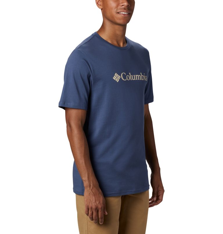 Columbia CSC Basic Logo Men T-Shirts | ZLWKQI-725