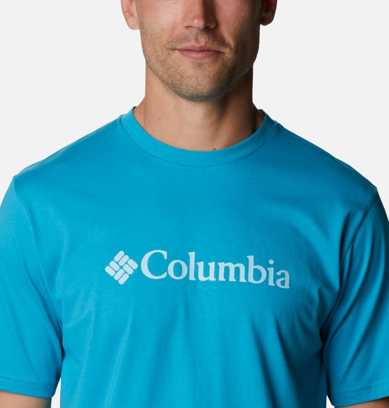 Columbia CSC Basic Logo Men T-Shirts | ZUTXAS-732