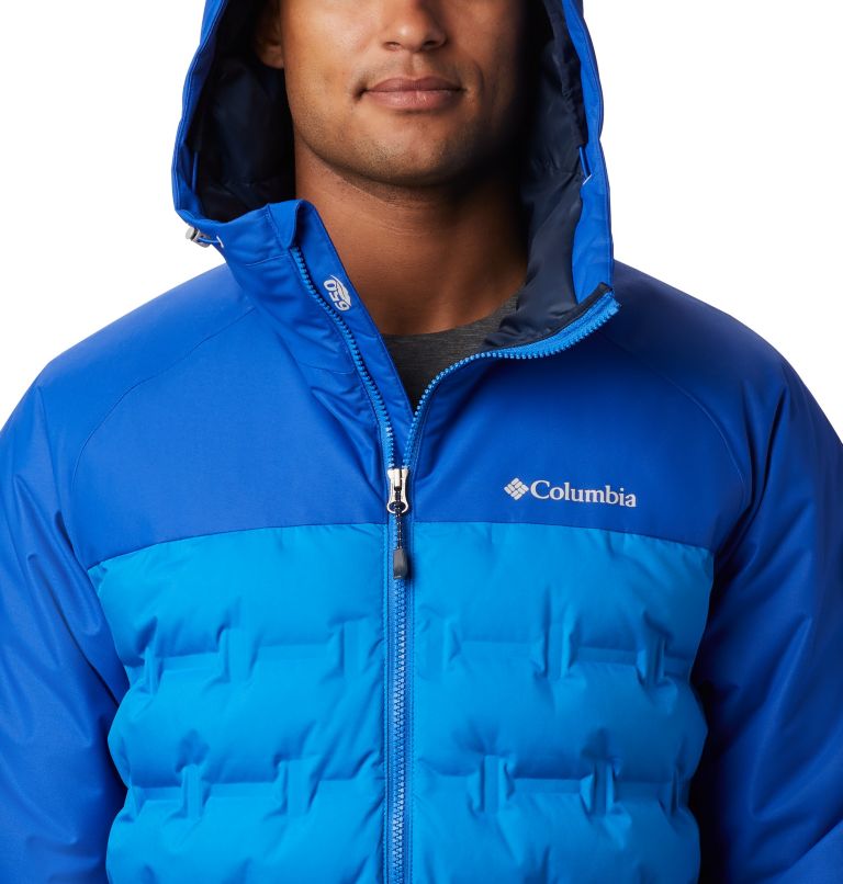 Columbia Grand Trek Men Puffer Jackets | MSAZYX-967