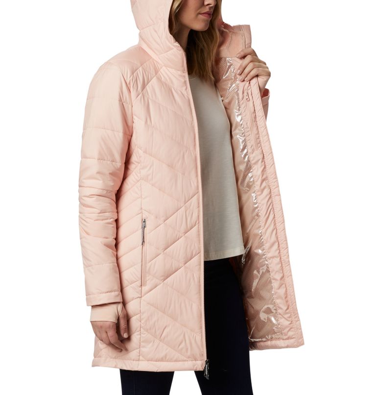 Columbia Heavenly Women Hooded Jackets | TPNKHE-284