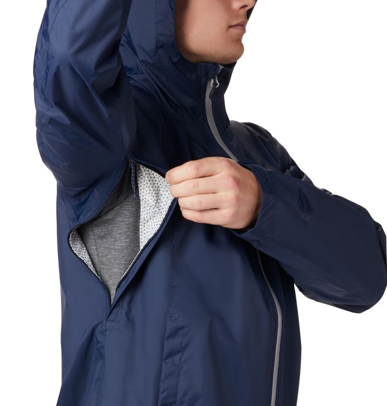 Columbia Omni-Tech Men Rain Jackets | NUVHBL-341