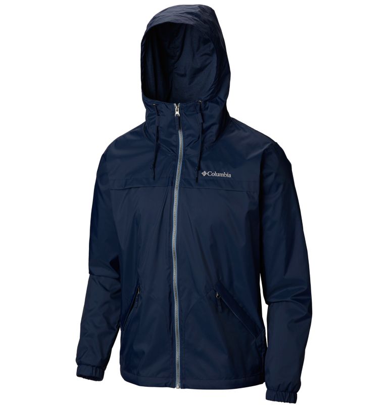 Columbia Oroville Creek Men Rain Jackets | ZJLSUK-986