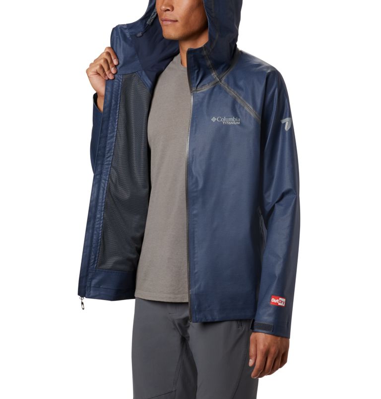 Columbia OutDry Men Rain Jackets | DSWBQU-520