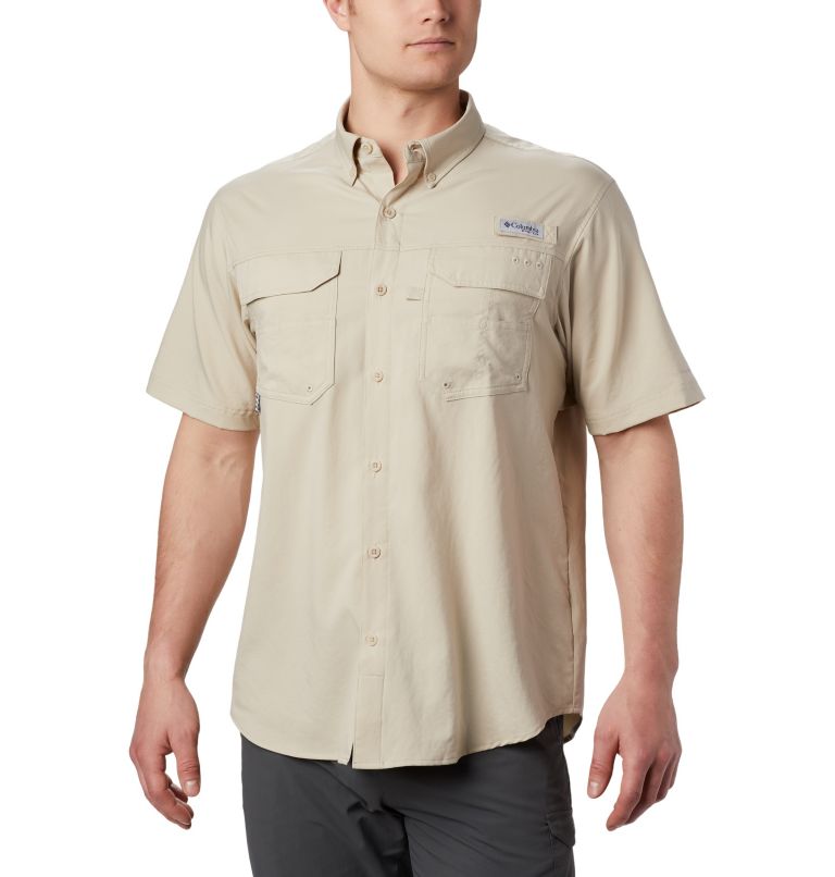 Columbia PFG Blood and Guts III Men Shirts | AWCXVB-792