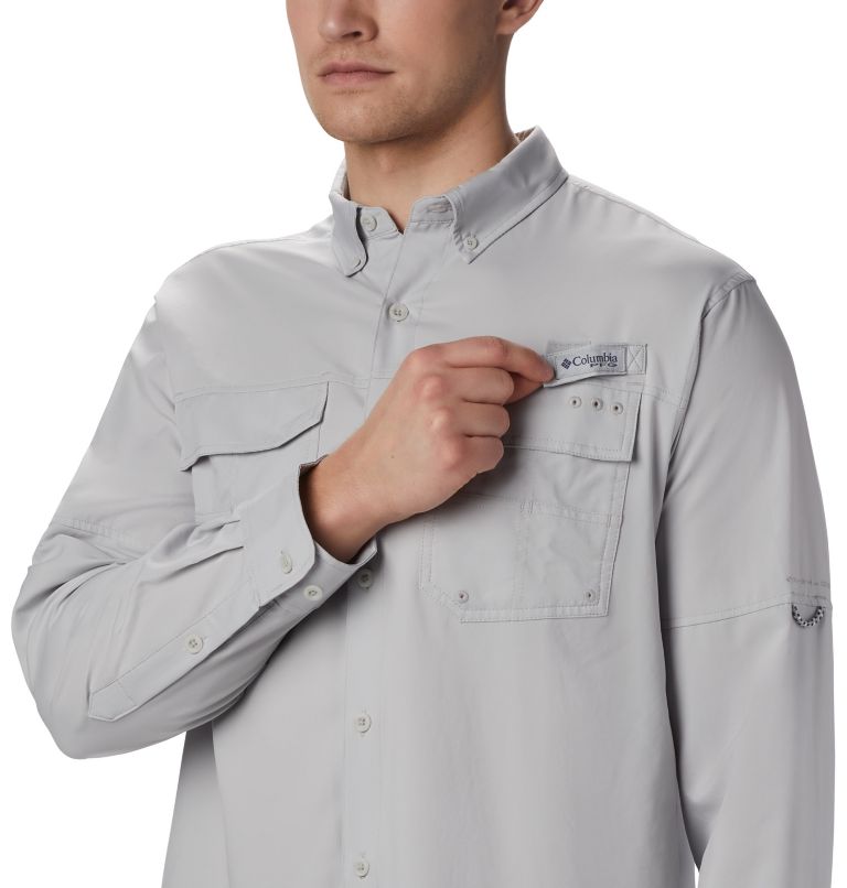 Columbia PFG Blood and Guts Men Shirts | JRZOYP-168