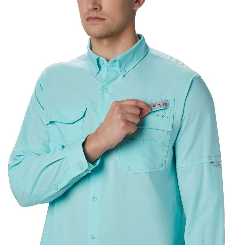 Columbia PFG Blood and Guts Men Shirts | IOCHTQ-603