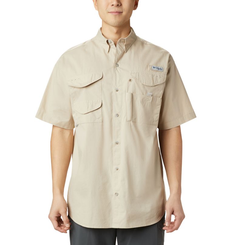 Columbia PFG Bonehead Men Fishing Shirts | RQZKFE-734