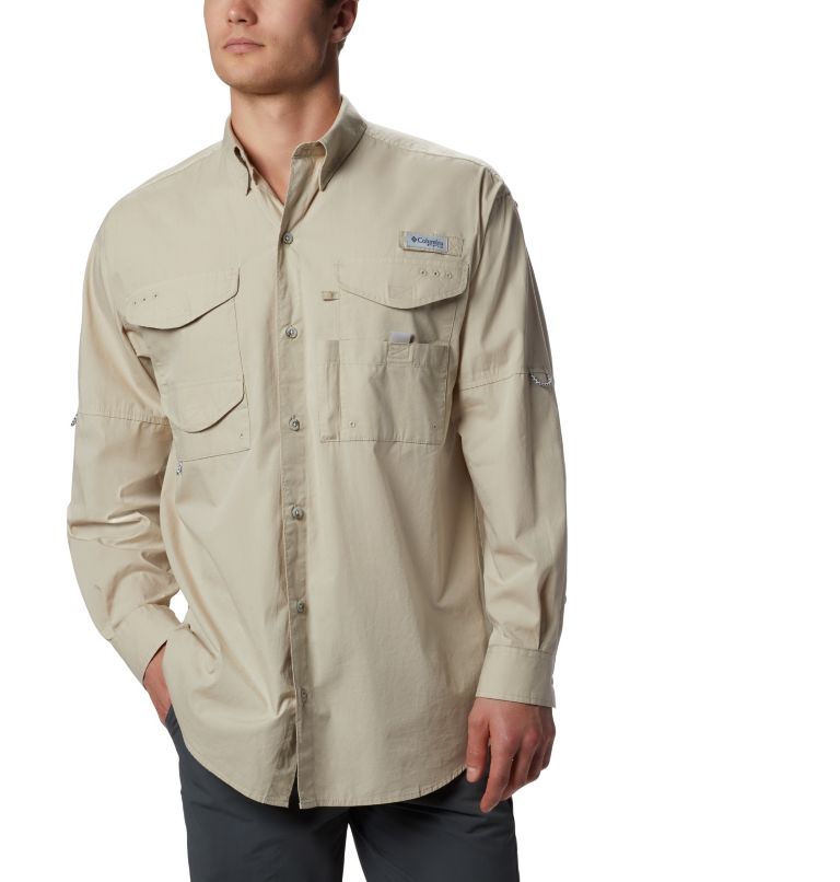 Columbia PFG Bonehead Men Shirts | YBHITR-832