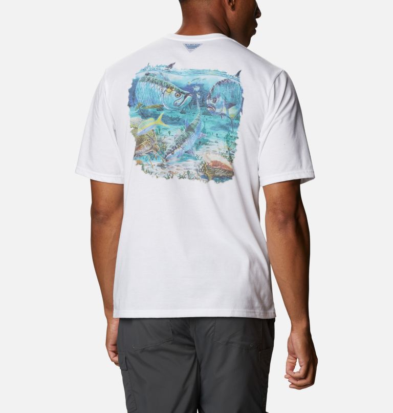 Columbia PFG Carey Chen Men T-Shirts | BXAGYV-306