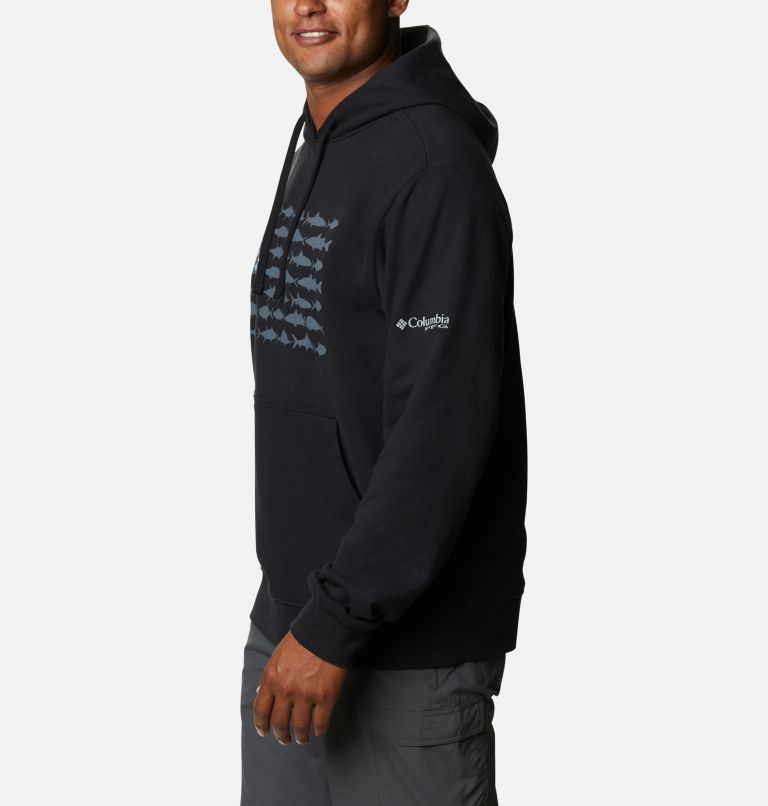 Columbia PFG Fish Flag Men Hoodies | BQSUZG-084