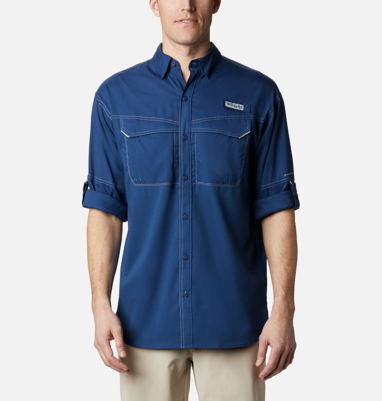 Columbia PFG Low Drag Offshore Men Shirts | SRDAGZ-243