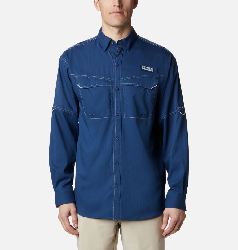 Columbia PFG Low Drag Offshore Men Shirts | SRDAGZ-243