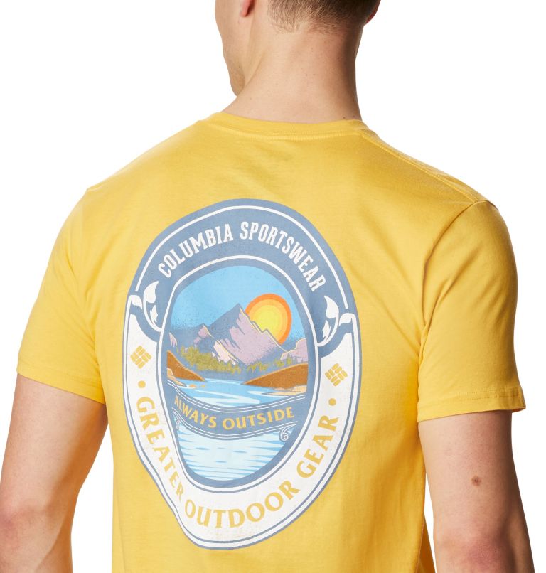 Columbia PFG Men T-Shirts | BJTXNH-183