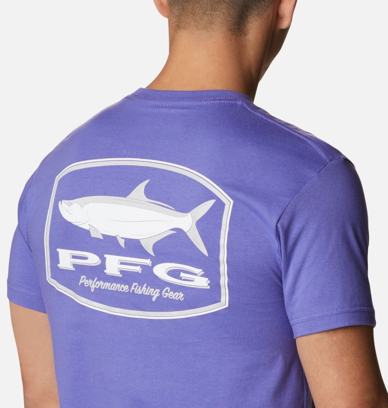 Columbia PFG Men T-Shirts | BXVYPZ-415