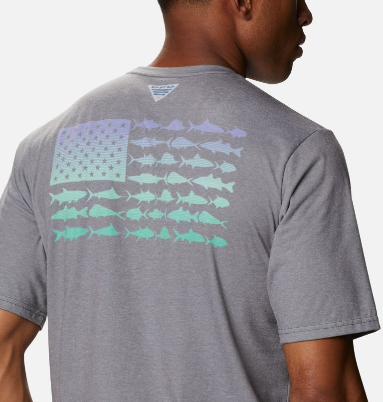 Columbia PFG Men T-Shirts | CUFYDZ-620