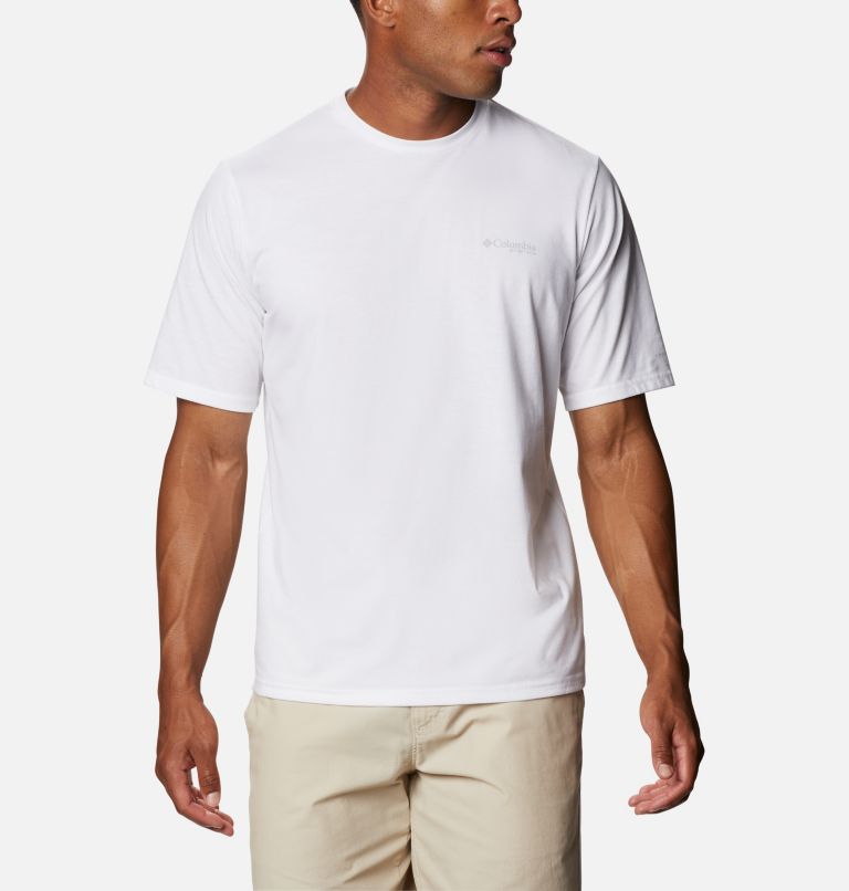 Columbia PFG Men T-Shirts | FLQTMH-480