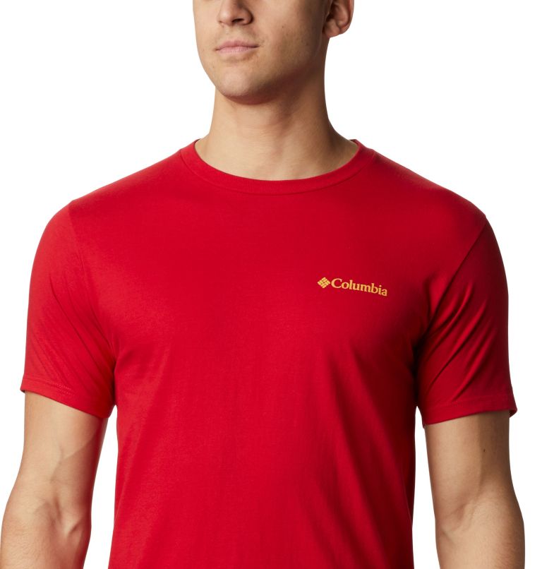 Columbia PFG Men T-Shirts | FNHUSG-275