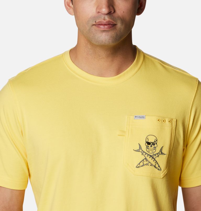 Columbia PFG Men T-Shirts | KMAFHC-831