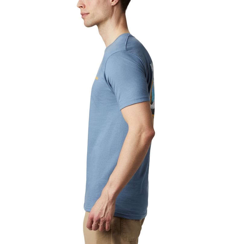 Columbia PFG Men T-Shirts | NGJVQT-625