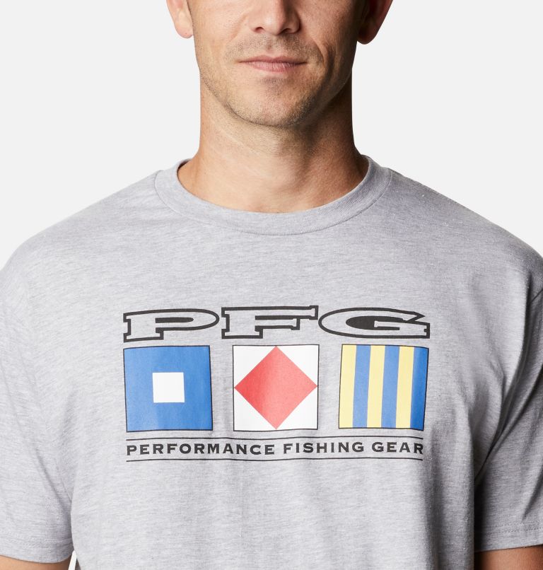 Columbia PFG Men T-Shirts | PEBAMI-580