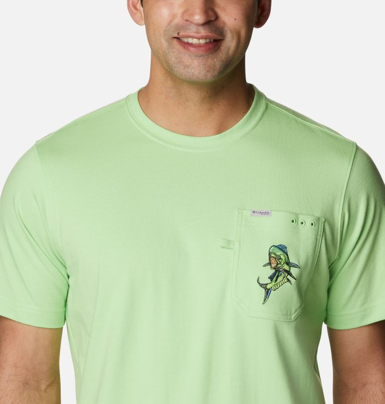 Columbia PFG Men T-Shirts | PJVXQB-402