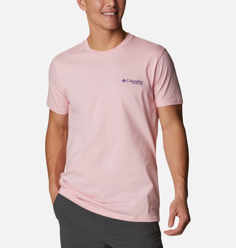 Columbia PFG Men T-Shirts | TNYMXO-124