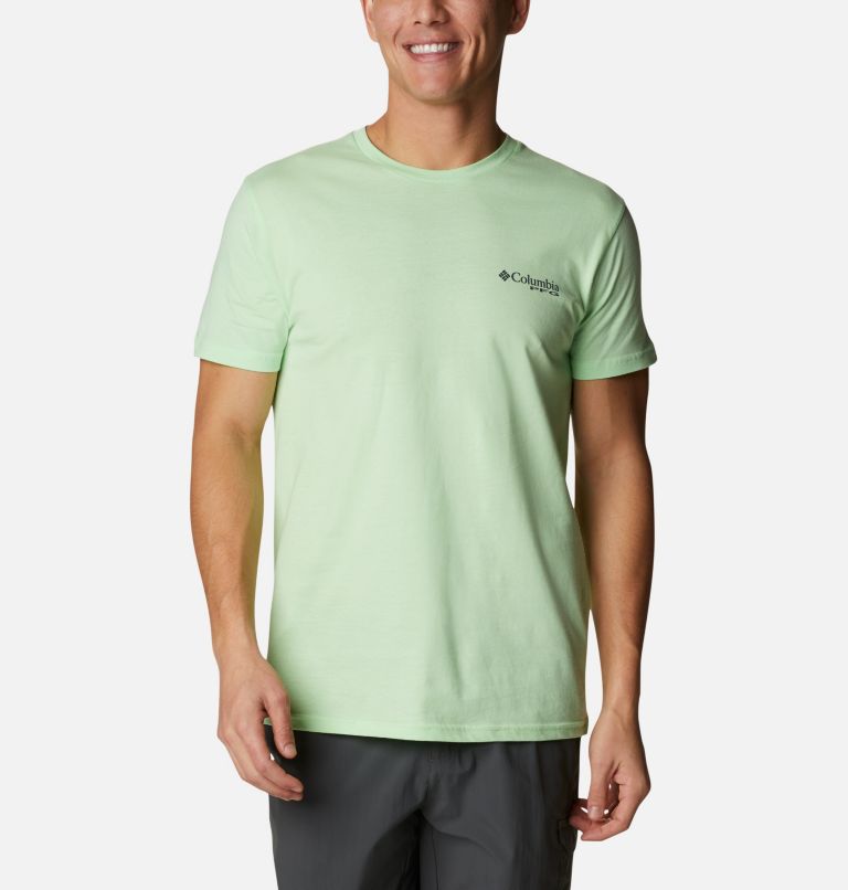 Columbia PFG Men T-Shirts | TWGKZI-685