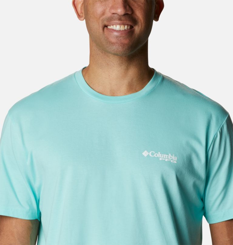 Columbia PFG Men T-Shirts | UXNLCA-798