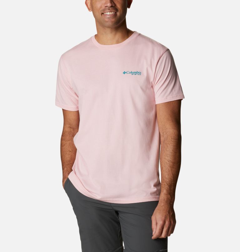 Columbia PFG Men T-Shirts | ZUWJLO-864