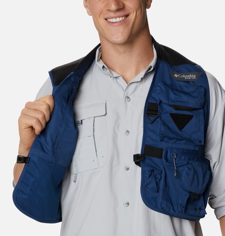 Columbia PFG Men Vest | EHJVRW-601