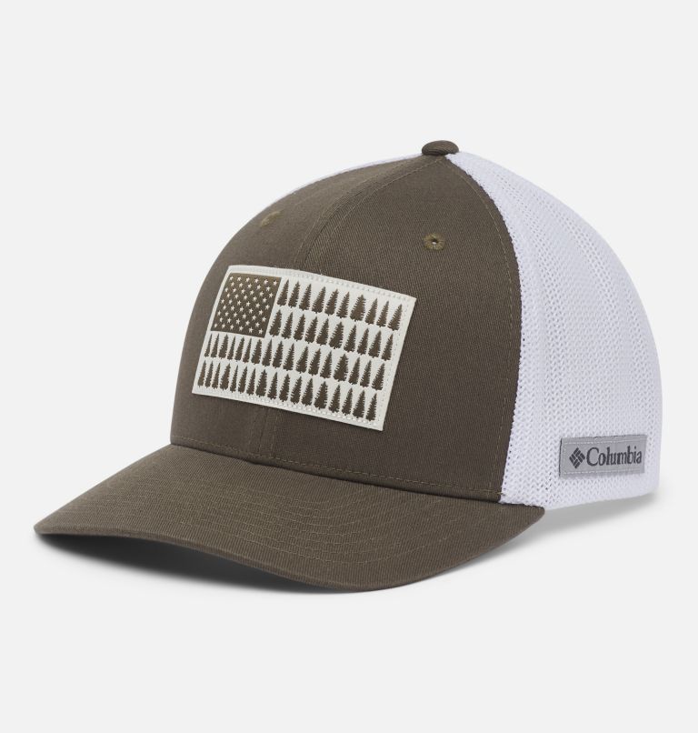 Columbia PFG Mesh Tree Flag Baseball Men Hats | WLFYPD-783